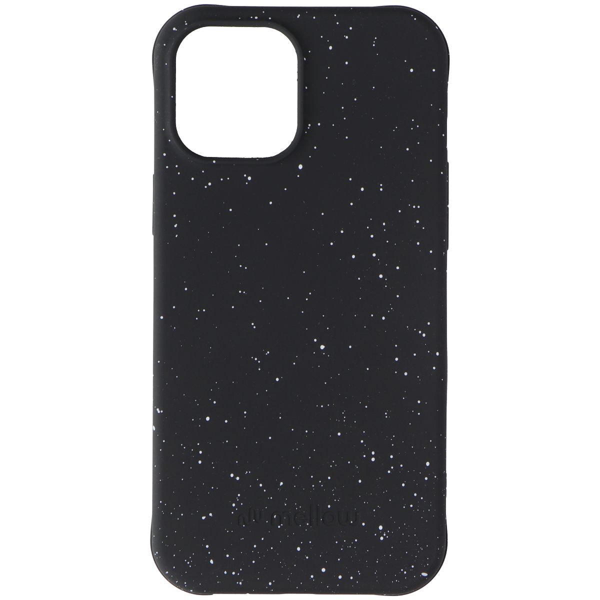 Mellow Bio Case for Apple iPhone 12 Pro Max - Black/White Speckled Cell Phone - Cases, Covers & Skins Mellow - Simple Cell Bulk Wholesale Pricing - USA Seller
