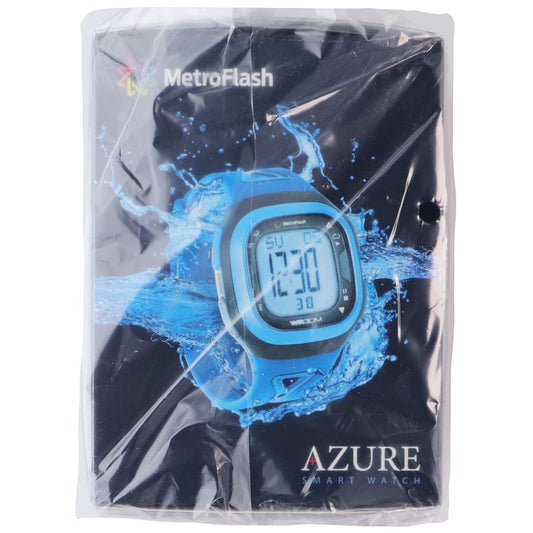 MetroFlash Azure Water Resistant Swim Watch - Light Blue (SW100)