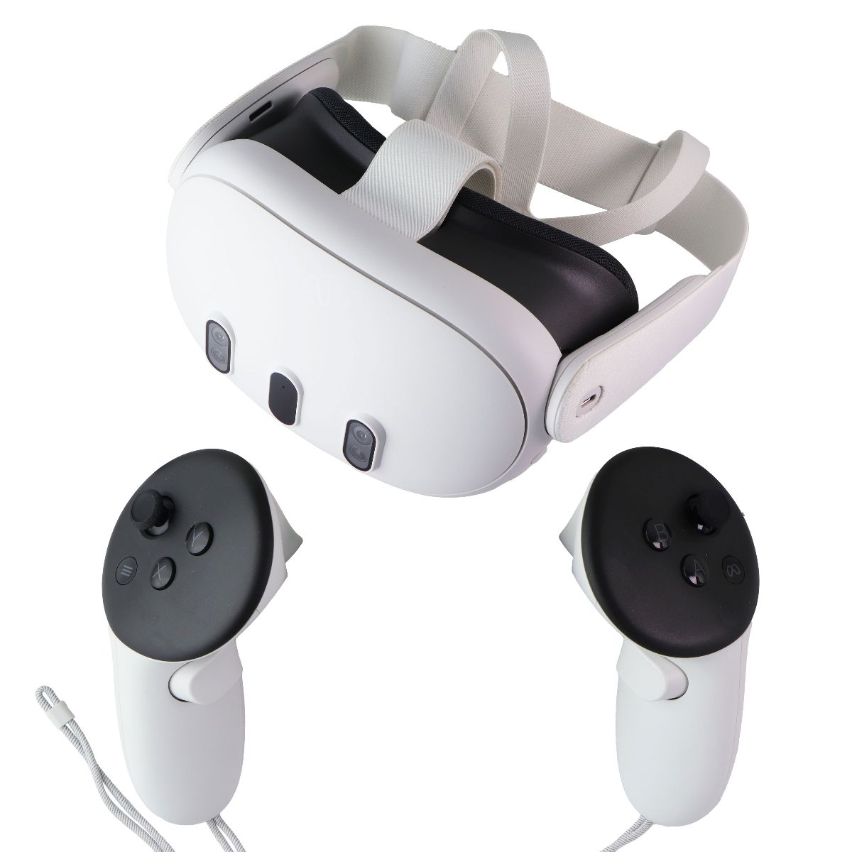 Meta Quest 3 128GB Mixed Reality Headset/Controller System - White (S3A) Virtual Reality - PC & Console VR Headsets Meta - Simple Cell Bulk Wholesale Pricing - USA Seller