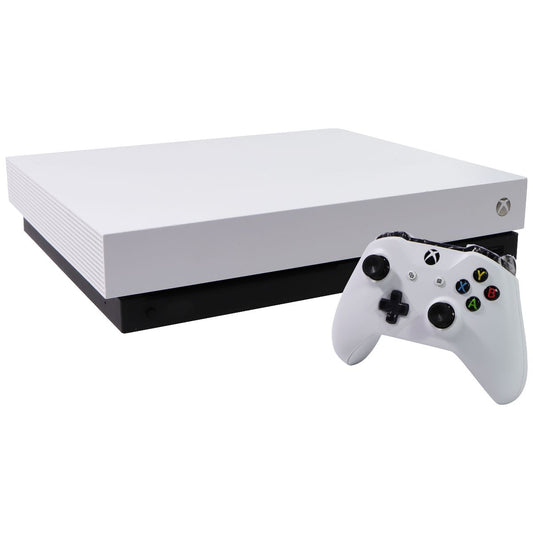 Microsoft Xbox One X (1TB) Video Game Console with Controller (1787) - White Gaming/Console - Video Game Consoles Microsoft    - Simple Cell Bulk Wholesale Pricing - USA Seller