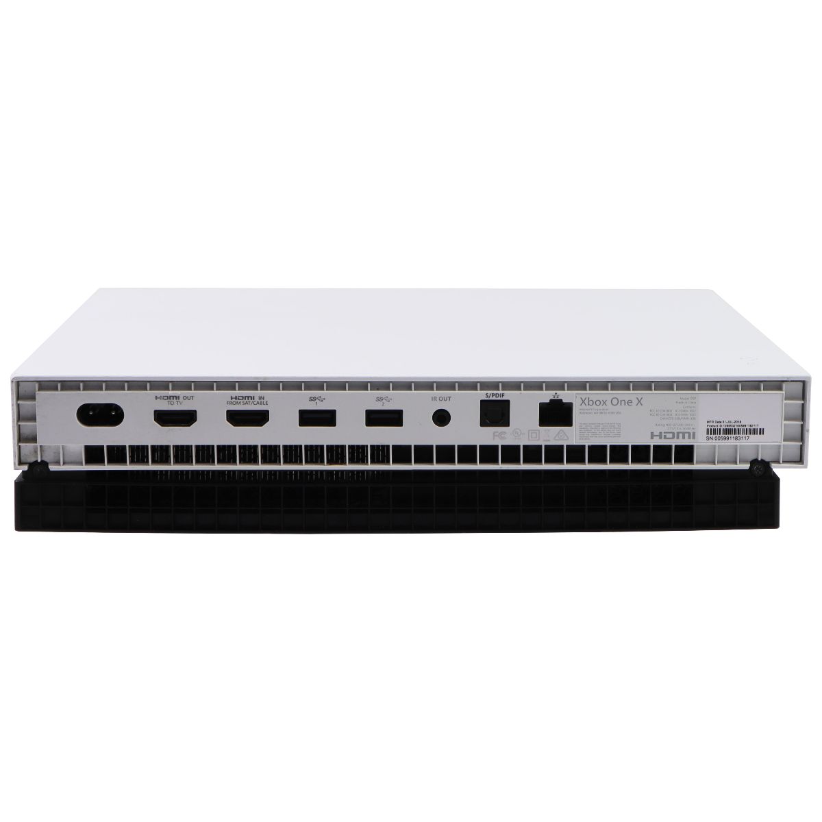 Microsoft Xbox One X (1TB) Video Game Console with Controller (1787) - White Gaming/Console - Video Game Consoles Microsoft - Simple Cell Bulk Wholesale Pricing - USA Seller