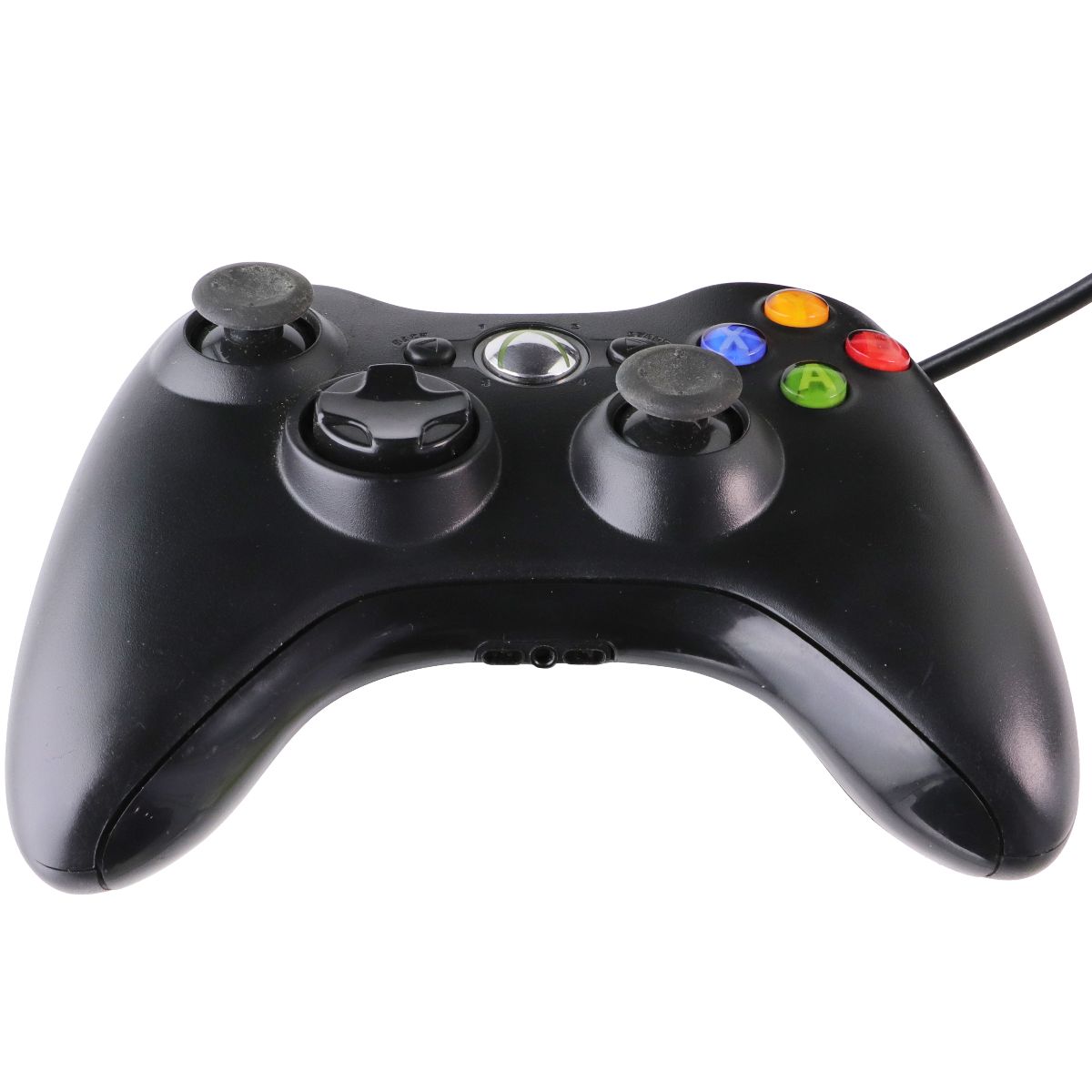Microsoft Xbox 360 Wired USB Controller - Black (X811616-006) Gaming/Console - Controllers & Attachments Microsoft - Simple Cell Bulk Wholesale Pricing - USA Seller