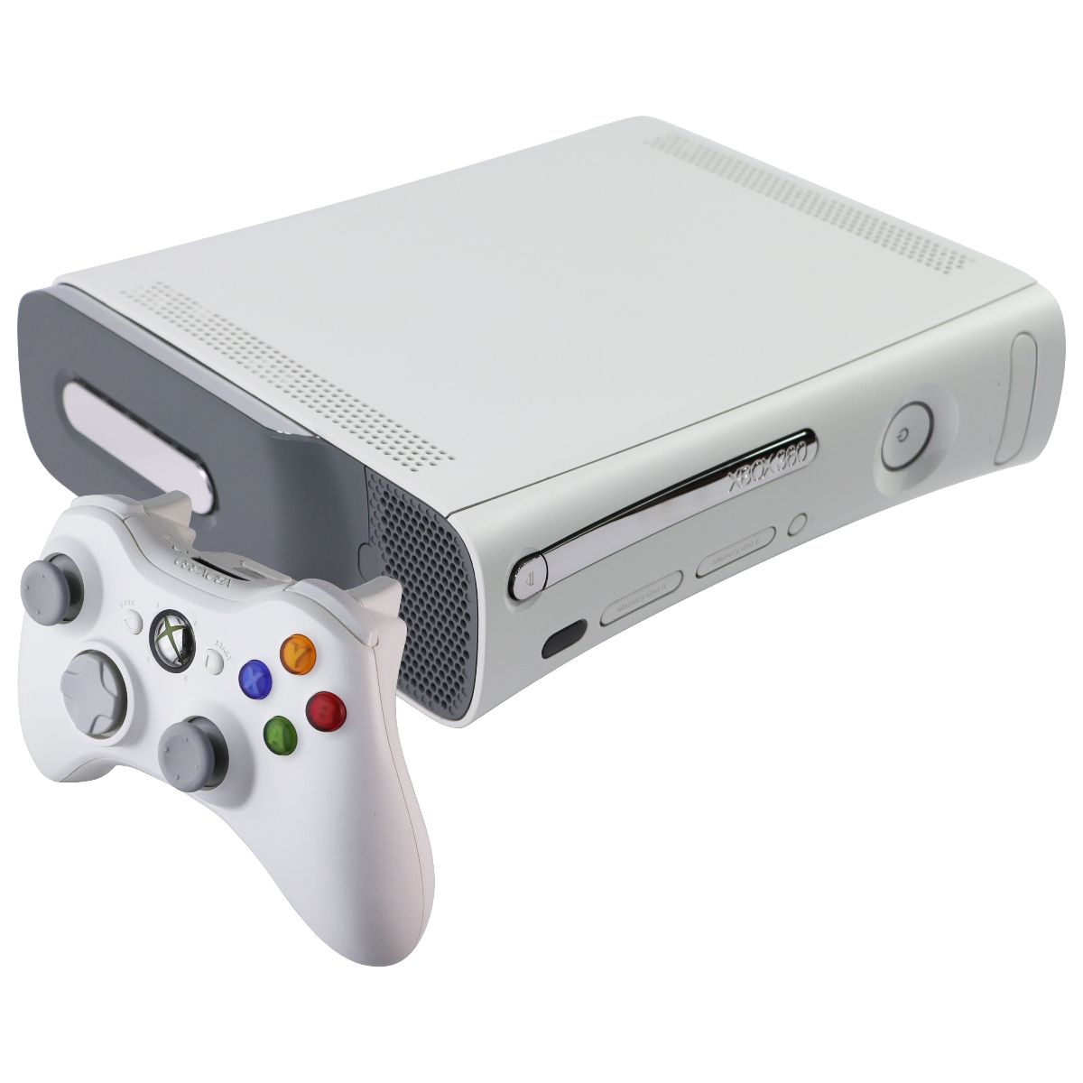 Microsoft Xbox 360 Video Game Console (Non-HDMI Version) - White Gaming/Console - Video Game Consoles Microsoft - Simple Cell Bulk Wholesale Pricing - USA Seller