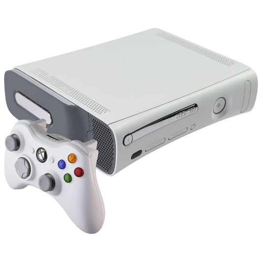 Microsoft Xbox 360 Video Game Console (Non-HDMI Version) - White Gaming/Console - Video Game Consoles Microsoft - Simple Cell Bulk Wholesale Pricing - USA Seller