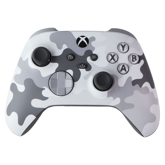 Microsoft Xbox Wireless Controller (1914) - Arctic Camo with CUSTOM BLACK BACK