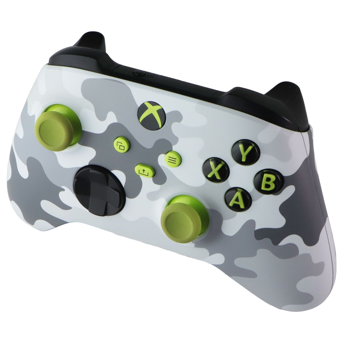 Microsoft Xbox Controller (1914) for Xbox X/S/One/PC - CUSTOM (Arctic Camo/Volt) Gaming/Console - Controllers & Attachments Microsoft - Simple Cell Bulk Wholesale Pricing - USA Seller