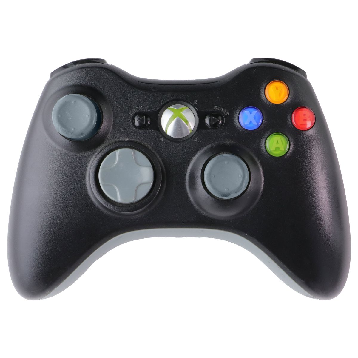 Microsoft Xbox 360 Wireless Controller - Black/Gray (Model 1403)