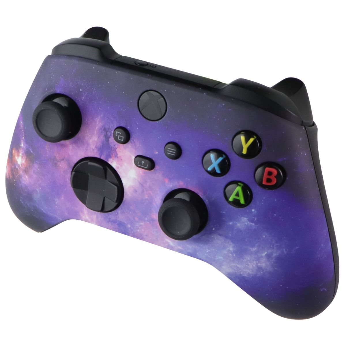 Microsoft Xbox X/S/One Wireless Bluetooth Custom Soft Touch Controller - Galaxy Gaming/Console - Controllers & Attachments Microsoft - Simple Cell Bulk Wholesale Pricing - USA Seller