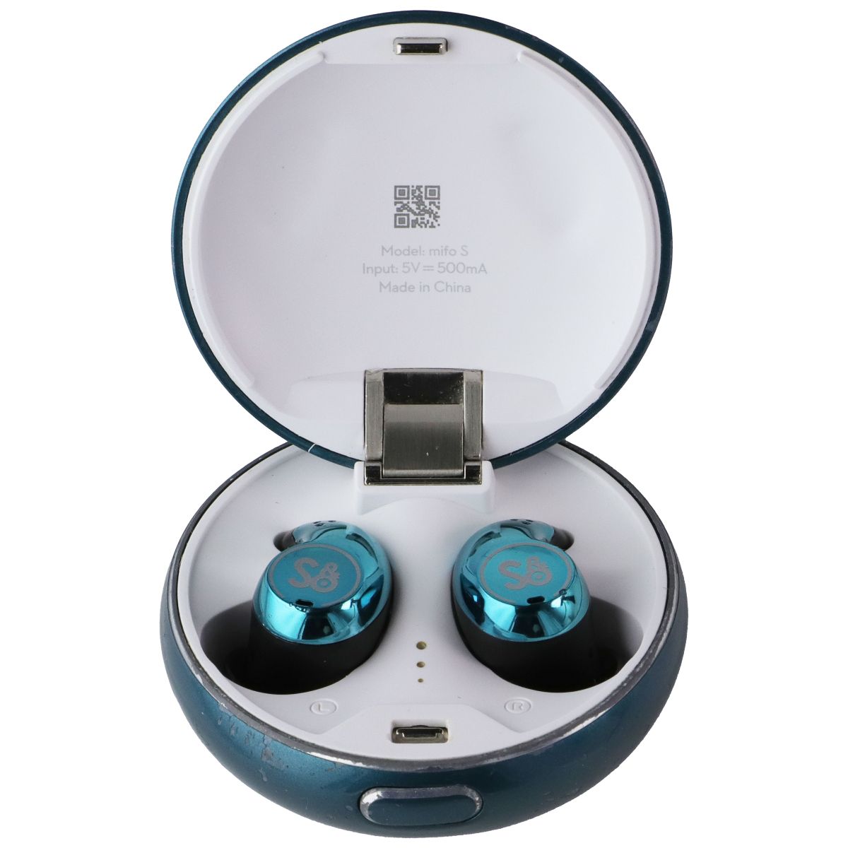 Mifo S True Wireless Active Noise Cancelling Bluetooth Sport Earbuds - Blue Cell Phone - Headsets Mifo - Simple Cell Bulk Wholesale Pricing - USA Seller