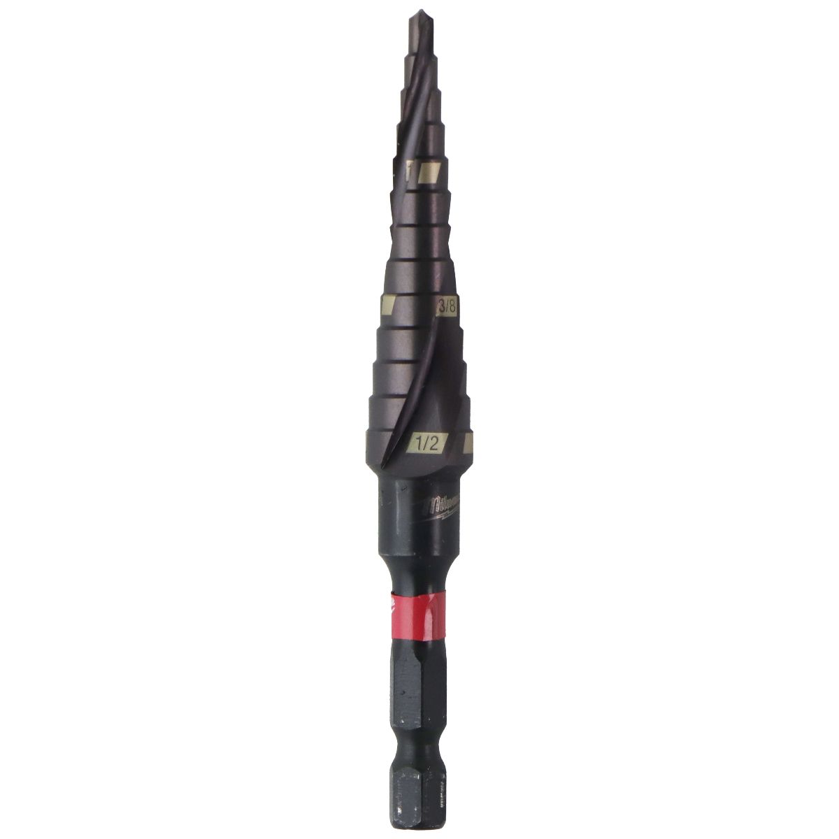 Milwaukee 48-89-9241 Shockwave Step Drill Bit - 13 Hole Sizes - 1/4 in to 1/2 in Other Sporting Goods Milwaukee - Simple Cell Bulk Wholesale Pricing - USA Seller
