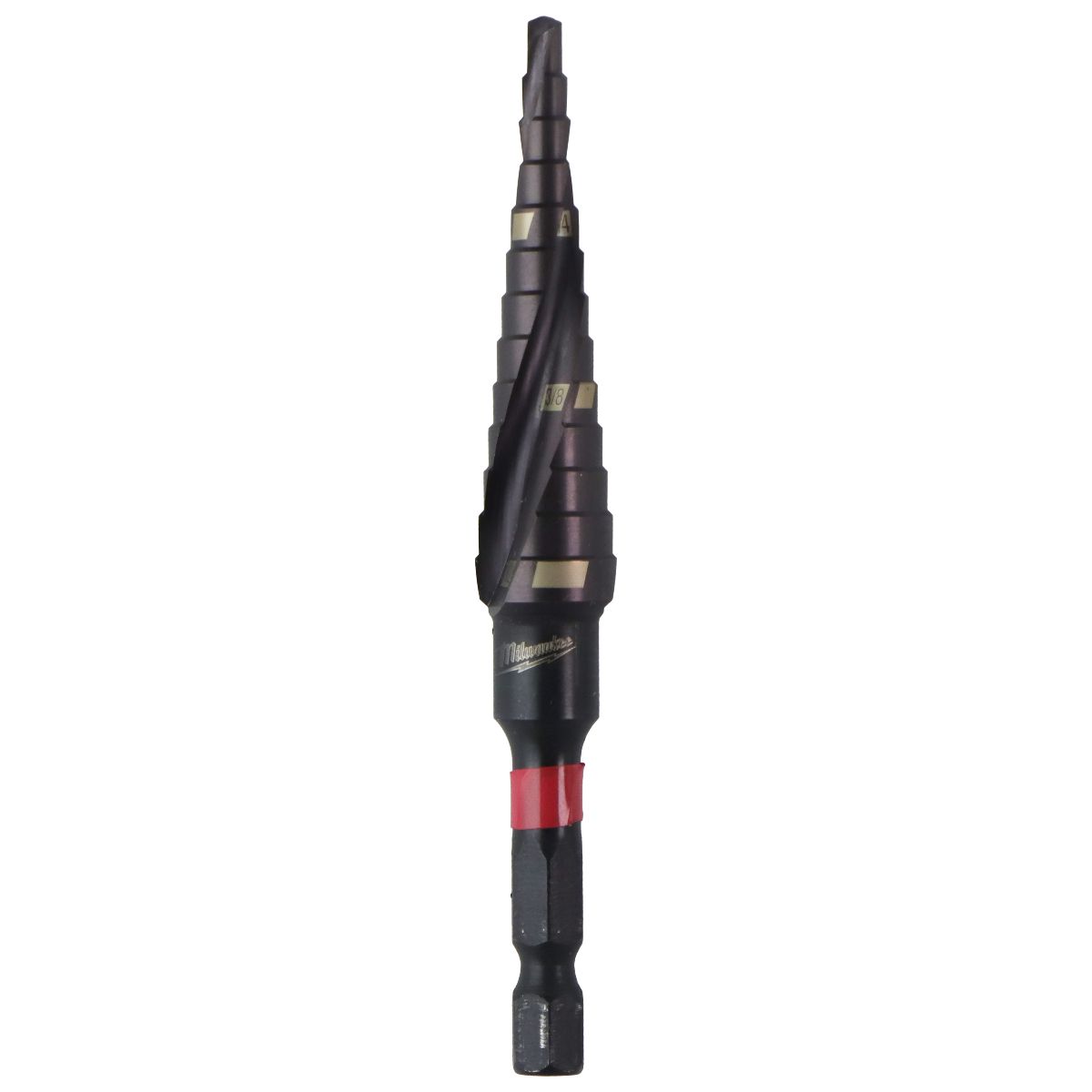 Milwaukee 48-89-9241 Shockwave Step Drill Bit - 13 Hole Sizes - 1/4 in to 1/2 in Other Sporting Goods Milwaukee - Simple Cell Bulk Wholesale Pricing - USA Seller