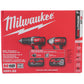 Milwaukee M18 18V Cordless Drill/Impact Driver Kit w/ 2 Batteries & Bag 2691-22