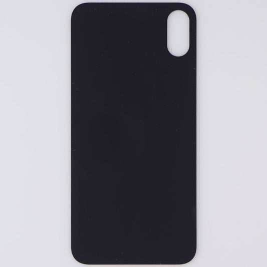 Repair Part - Back Glass Panel for Apple iPhone X - Black with Logo Cell Phone - Replacement Parts & Tools Unbranded - Simple Cell Bulk Wholesale Pricing - USA Seller