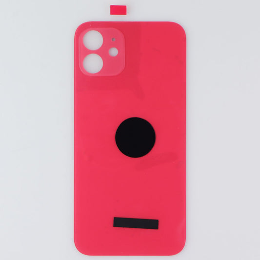 Repair Part - Back Glass Panel for Apple iPhone 12 (A2172) - Red with Logo Cell Phone - Replacement Parts & Tools Unbranded - Simple Cell Bulk Wholesale Pricing - USA Seller