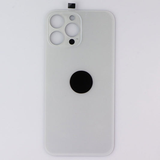 Repair Part - Back Glass Panel for Apple iPhone 13 Pro Max - White with Logo
