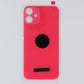 Repair Part - Back Glass for Apple iPhone 12 Mini (A2176) - Red with Logo