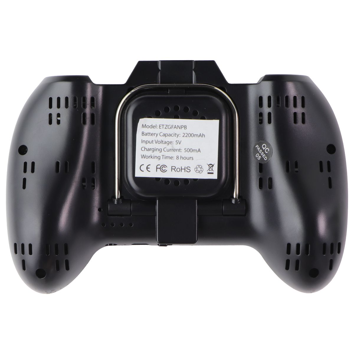 Mobile Gaming 4-in-1 Booster for Smartphones - Black/Red/Blue Lights (ETZGFANPB) Gaming/Console - Controllers & Attachments Mobile Gaming - Simple Cell Bulk Wholesale Pricing - USA Seller