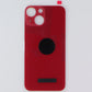 Repair Part - Back Glass for Apple iPhone 13 Mini - Red with Logo Cell Phone - Replacement Parts & Tools Unbranded - Simple Cell Bulk Wholesale Pricing - USA Seller