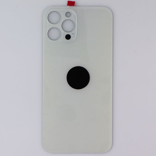 Repair Part - Back Glass for Apple iPhone 12 Pro Max - White with Logo