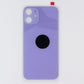 Repair Part - Back Glass for Apple iPhone 12 Mini (A2176) - Purple with Logo
