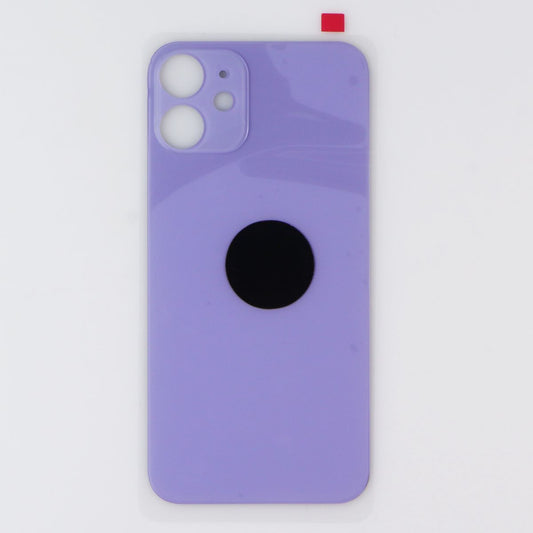 Repair Part - Back Glass for Apple iPhone 12 Mini (A2176) - Purple with Logo Cell Phone - Replacement Parts & Tools Unbranded - Simple Cell Bulk Wholesale Pricing - USA Seller