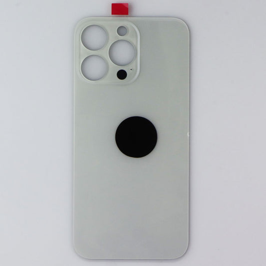 Repair Part - Back Glass Panel for Apple iPhone 13 Pro - White with Logo