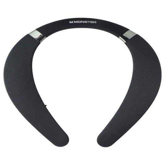 Monster Boomerang Personal Wearable Neck Speaker - Black/Silver (2MNSK1693B9L2) Cell Phone - Audio Docks & Speakers Monster - Simple Cell Bulk Wholesale Pricing - USA Seller