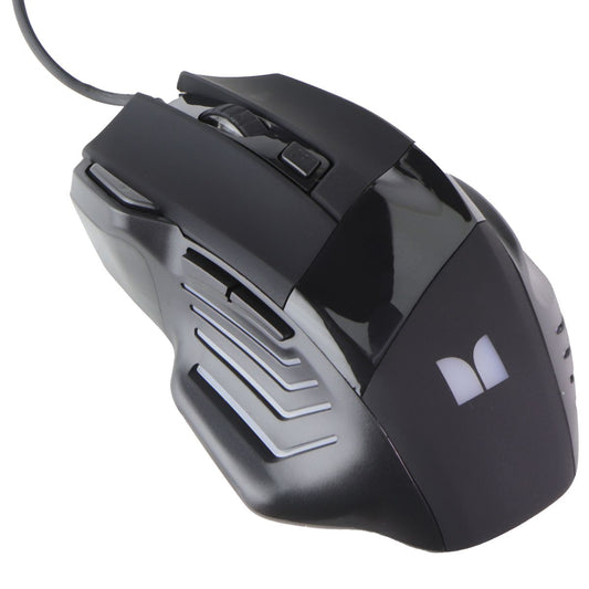 Monster LED Optical Wired Gaming Mouse (2MNGM0308B0G7) - Black Keyboards/Mice - Mice, Trackballs & Touchpads Monster - Simple Cell Bulk Wholesale Pricing - USA Seller