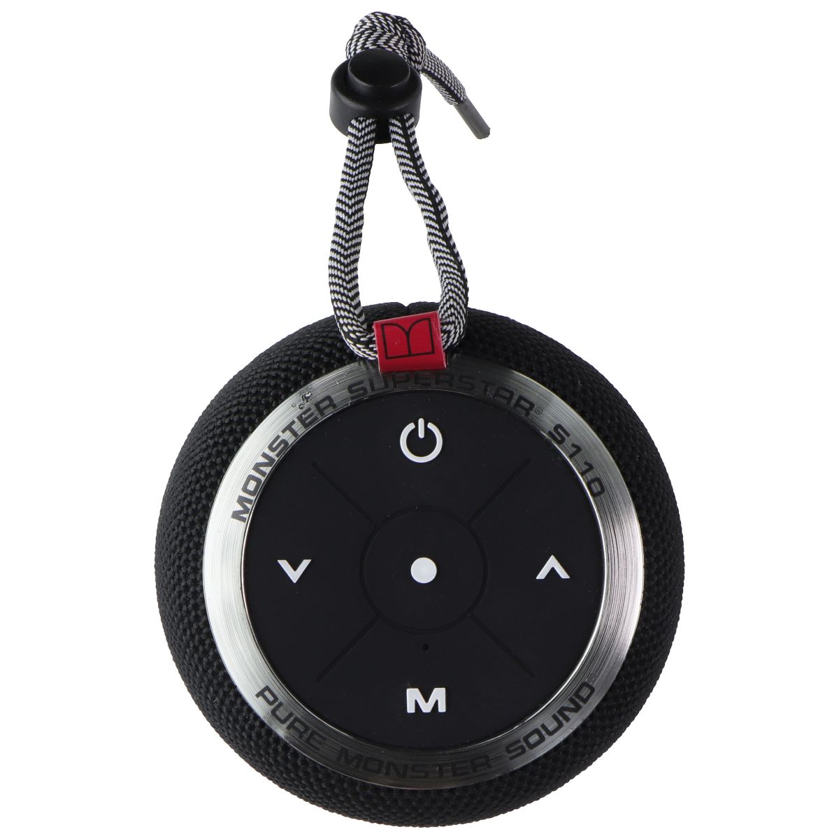 Monster S110 Wireless Bluetooth Speaker (2MNSK1783BOL2) - Black iPod, Audio Player Accessories - Audio Docks & Mini Speakers Monster - Simple Cell Bulk Wholesale Pricing - USA Seller