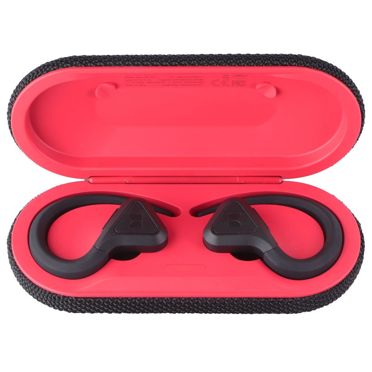 Monster DNA FIT (Gen 1) Active Noise Cancellation Bluetooth Earbuds - Black/Red Portable Audio - Headphones Monster - Simple Cell Bulk Wholesale Pricing - USA Seller
