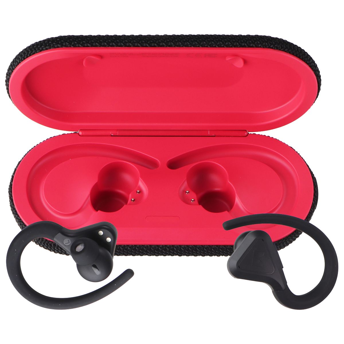 Monster DNA FIT (Gen 1) Active Noise Cancellation Bluetooth Earbuds - Black/Red Portable Audio - Headphones Monster - Simple Cell Bulk Wholesale Pricing - USA Seller