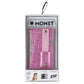 Monet Ultra Grip 3-in-1 Smart Phone Wallet/Card Holder/Kickstand - Pink Glitter Cell Phone - Mounts & Holders Monet - Simple Cell Bulk Wholesale Pricing - USA Seller