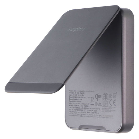 Mophie Snap+ Powerstation Mini 15W Qi2 Fast Wireless Magnetic Charger with Stand Cell Phone - Chargers & Cradles Mophie - Simple Cell Bulk Wholesale Pricing - USA Seller