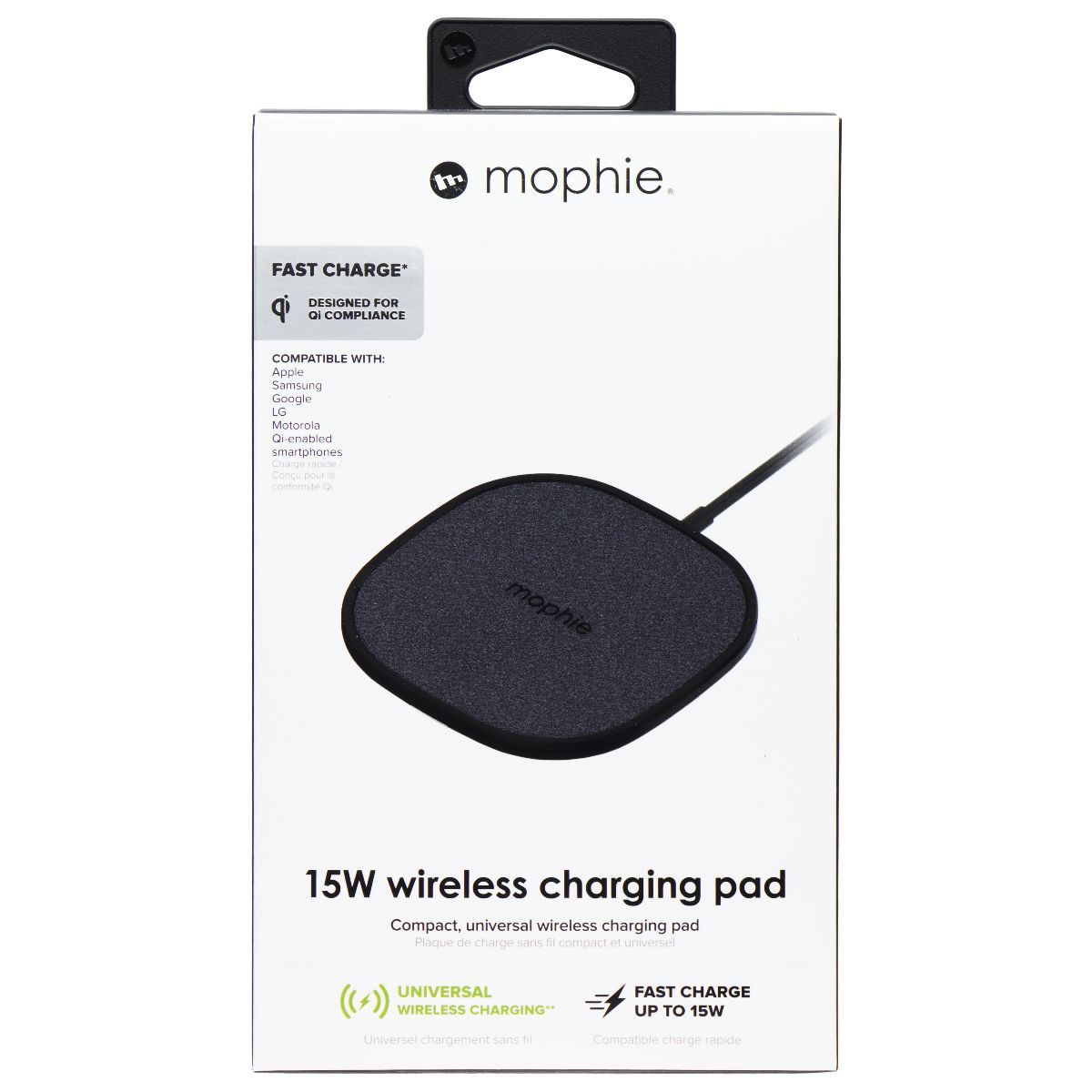 Mophie (15W) Wireless Charging Pad for Qi Charging Devices (Gen 2) AU Plug ONLY* Cell Phone - Chargers & Cradles Mophie - Simple Cell Bulk Wholesale Pricing - USA Seller