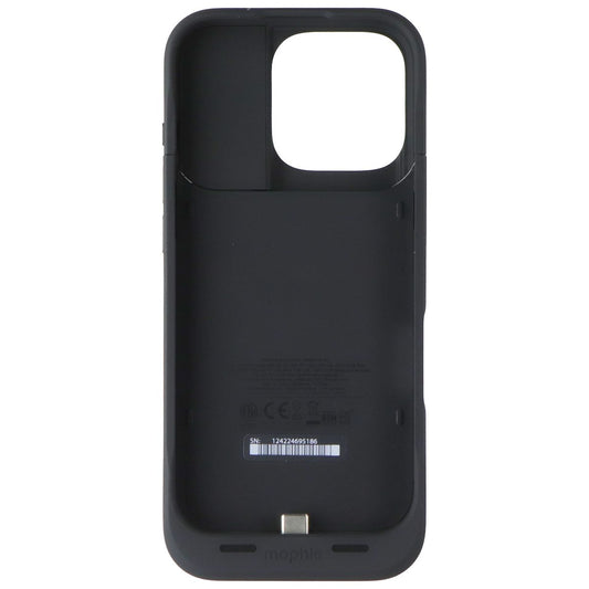 Mophie Juice Pack Slim Protective Charging Case for Apple iPhone 16 Pro - Black Cell Phone - Chargers & Cradles Mophie - Simple Cell Bulk Wholesale Pricing - USA Seller