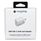 Mophie 30W USB-C GaN Wall Adapter (AUSTRALIAN) - White Cell Phone - Chargers & Cradles Mophie - Simple Cell Bulk Wholesale Pricing - USA Seller
