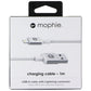 Mophie Braided USB-A Cable with 8-Pin Connector Cable - 1M / 3.3Ft - White Cell Phone - Cables & Adapters Mophie - Simple Cell Bulk Wholesale Pricing - USA Seller