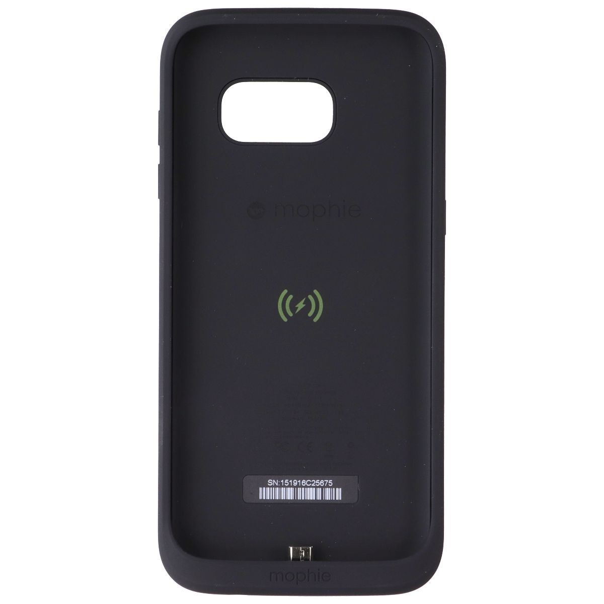 Mophie Juice Pack 3300mAh Battery Case for Samsung Galaxy S7 Edge - Matte Black