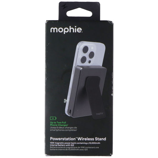 Mophie Wireless 10,000mAh Powerstation - Power Bank with Stand - Black