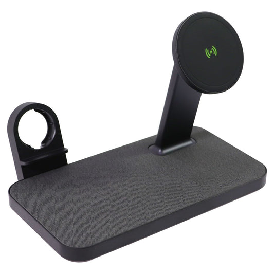 Mophie Snap+ 3-in-1 (15W) Wireless Charging Stand (SNP-3N1-BYO-WCH) - Black Cell Phone - Chargers & Cradles Mophie - Simple Cell Bulk Wholesale Pricing - USA Seller