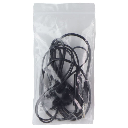 Motorola 2-S 3.5MM Wired Earbuds with Microphone - Black (S928C92444) Computer Accessories - Headsets Motorola - Simple Cell Bulk Wholesale Pricing - USA Seller