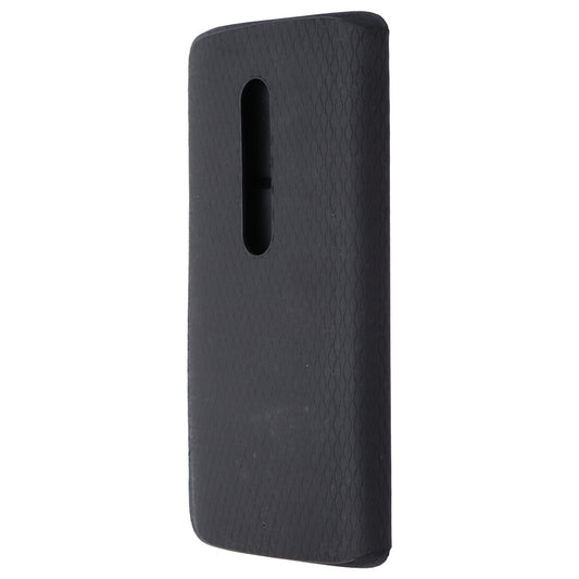 Motorola Flip Shell for Motorola Moto X Play - Black Cell Phone - Cases, Covers & Skins Motorola    - Simple Cell Bulk Wholesale Pricing - USA Seller