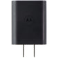 Motorola TurboPower 30 USB-C AC Power Supply Wall Charger (MC-301) - Black Cell Phone - Chargers & Cradles Motorola - Simple Cell Bulk Wholesale Pricing - USA Seller