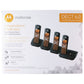 Motorola Digital Cordless Phone with Answering Machine (4 Sets with Bases) K704B