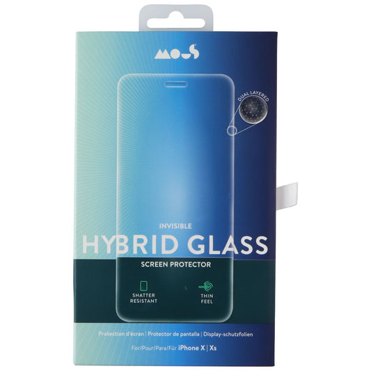 Mous - Invisible Hybrid Glass Screen Protector for Apple iPhone Xs/X
