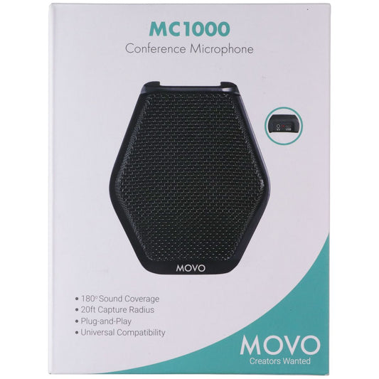 Movo MC1000 USB Conference Microphone - Black