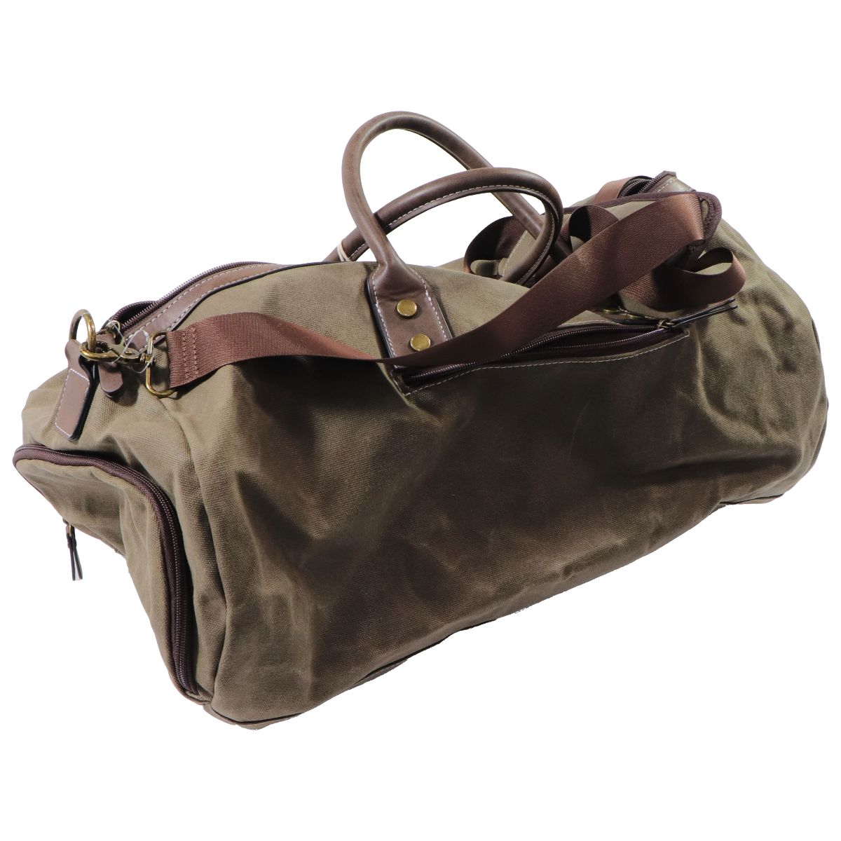 Mutual Weave Duffle Bag - Olive (One Size)