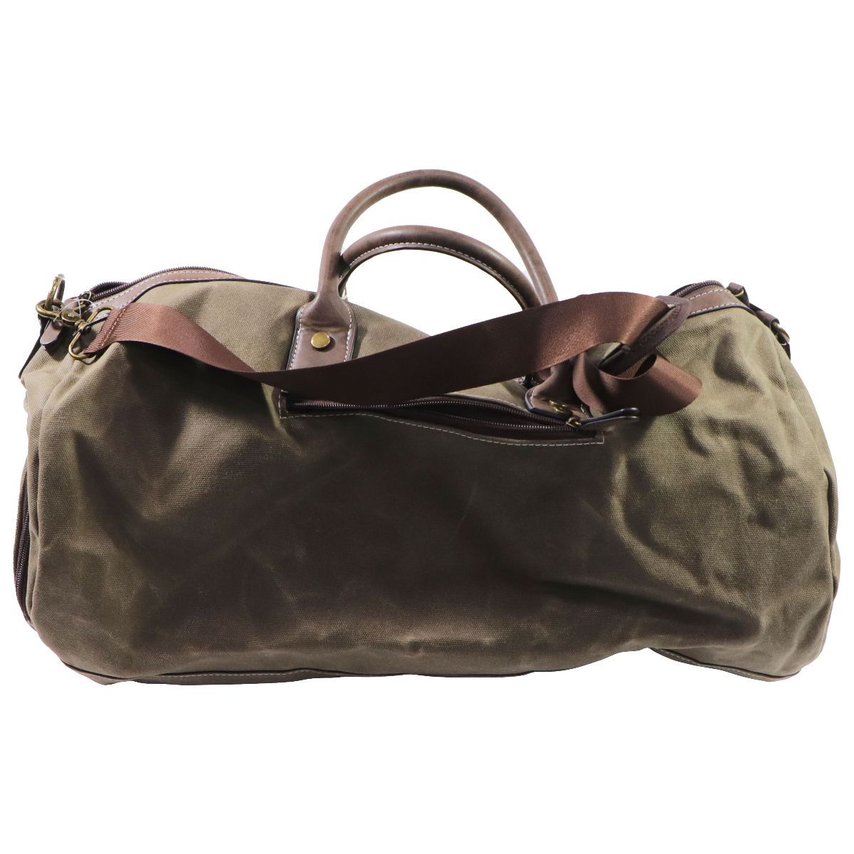 Mutual Weave Duffle Bag - Olive (One Size) Unisex Accessories - Bags & Backpacks Mutual Weave - Simple Cell Bulk Wholesale Pricing - USA Seller