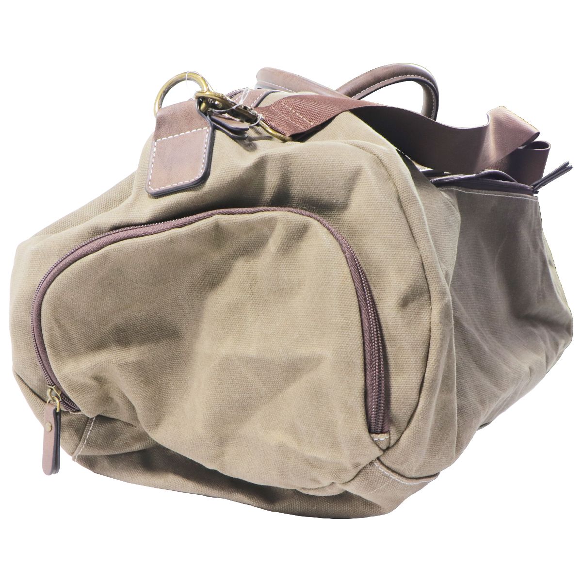 Mutual Weave Duffle Bag - Olive (One Size) Unisex Accessories - Bags & Backpacks Mutual Weave - Simple Cell Bulk Wholesale Pricing - USA Seller