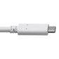 mWorks! mPower! (6-Foot) Round USB-C to USB-C Charging Cable - White Cell Phone - Cables & Adapters mWorks! - Simple Cell Bulk Wholesale Pricing - USA Seller